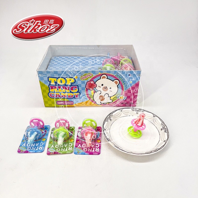 Top Ring Hard Candy Delicious and Fun joy Spins up Candy