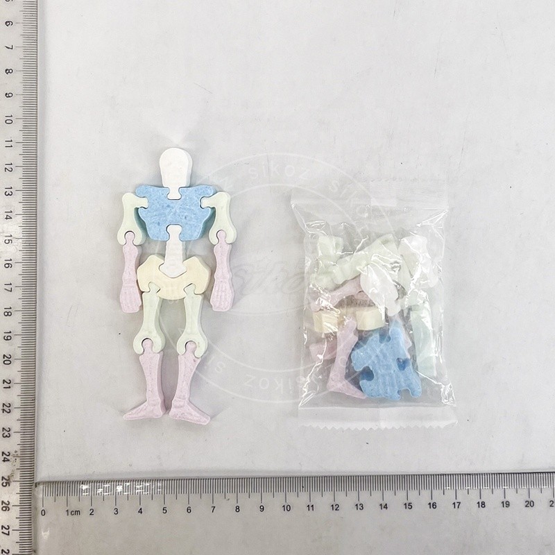 40pcs of Sweet, Colorful, and Various Shaped Assemble Pressed Candies