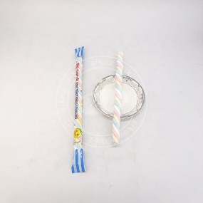 Colorful Striped Long Marshmallow