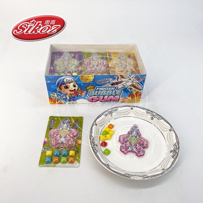 Plane maze and chewing gum