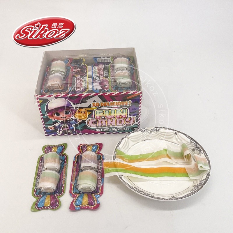 Delicious Colored Candy Roll