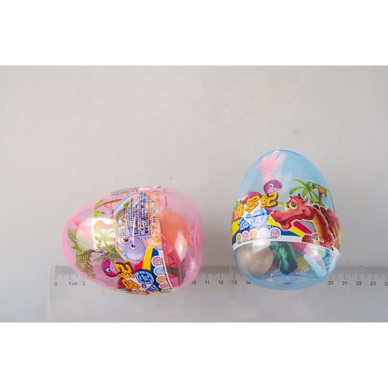 Wholesale Big Plastic Dinosaur Surprise Egg Toy Candy