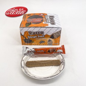 Triangle Biscuit with Chocolate Filling