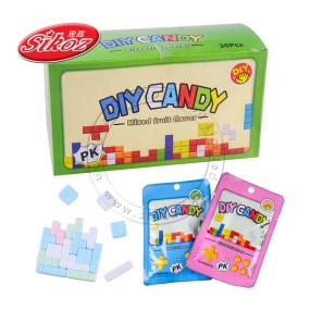 Funny DIY Building Block Compressed Candy