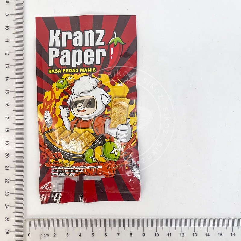 Spicy Strips Like Paper