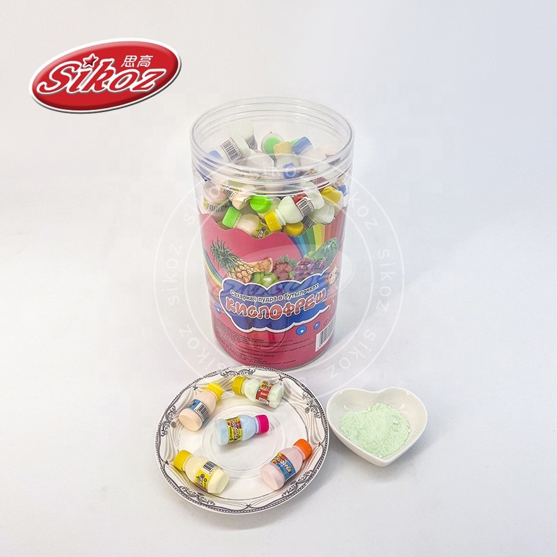 Fruit Flavored Bottled Powder Candy
