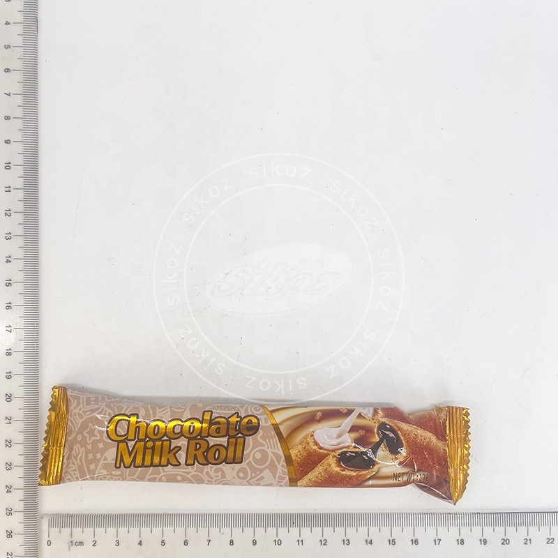 This Biscuit  Roll Contains Chocolate Jam and Milk Jam