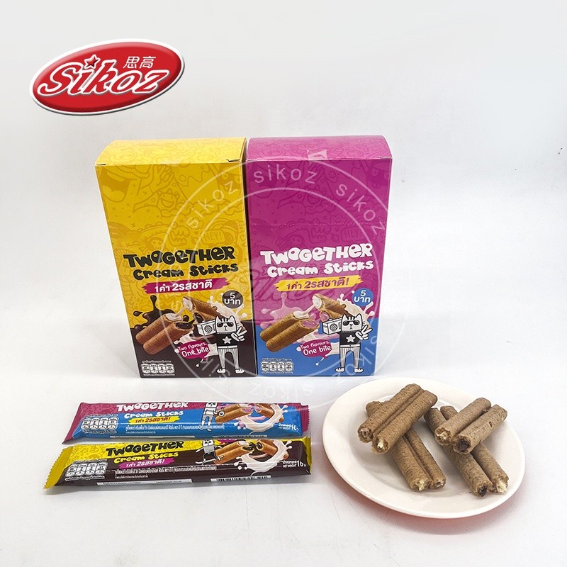 Strawberry Cream and Chocolate Cream Biscuit bar