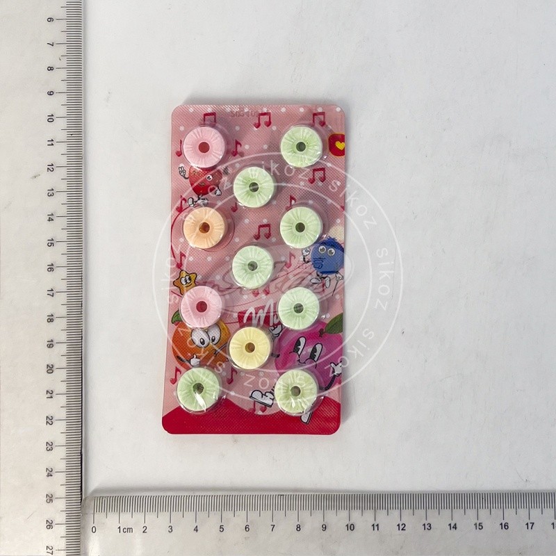 Colorful Whistle Candy Pressed Tablet Candy