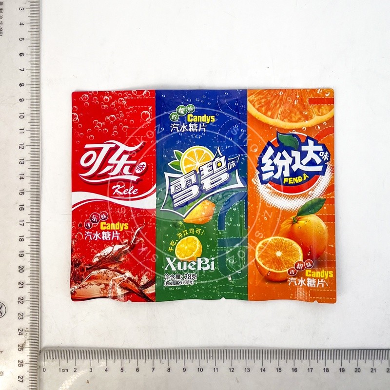 3 in 1 Soda Pressed Candy in a Bag