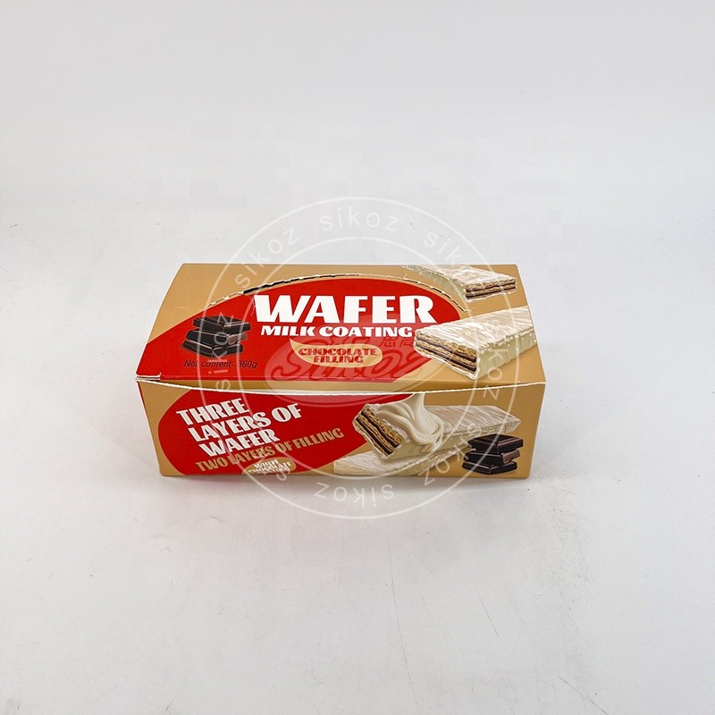 Three Layers of Wafer Milk Coating