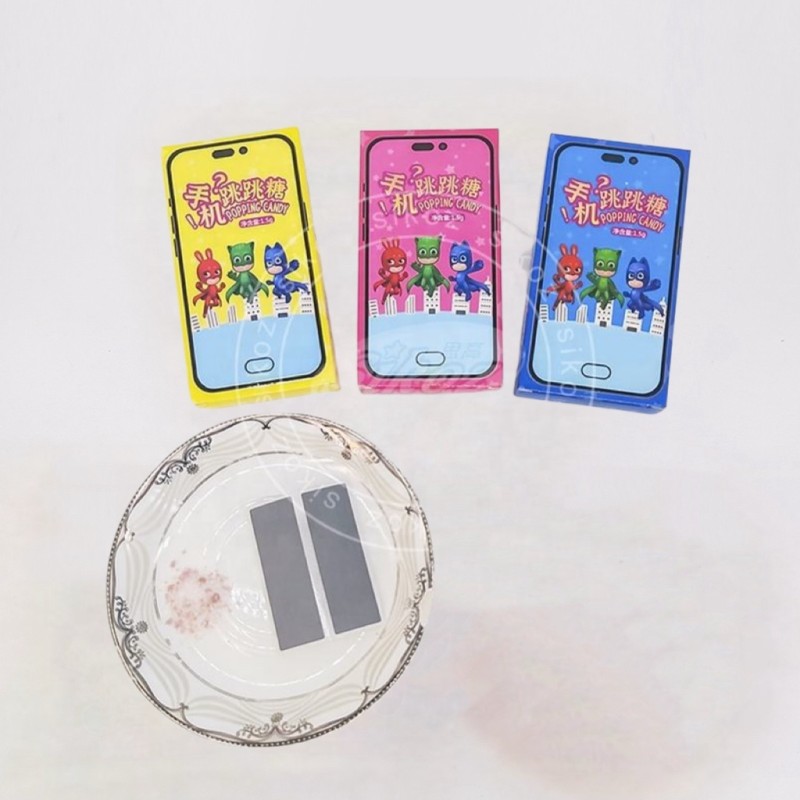 Toy Phone Popping Candy and Scratch Cards