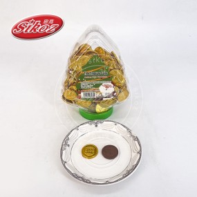 Chocolate in the Shape of Gold Coins