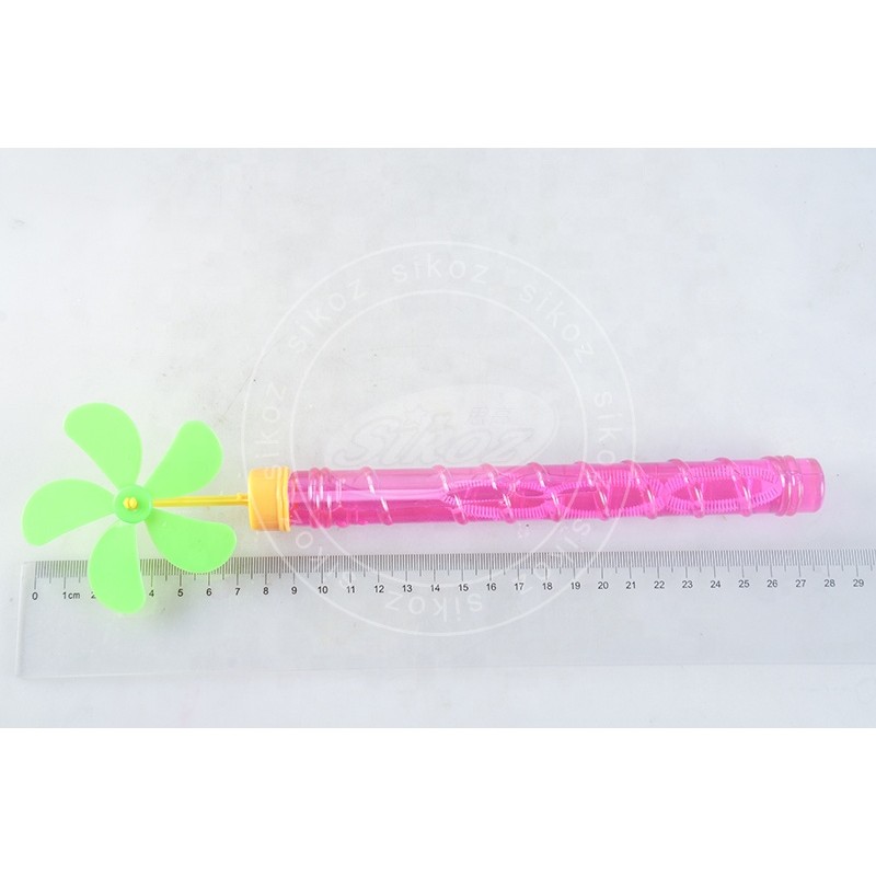 Colorful Summer Beach Windmill Soap Bubble Stick