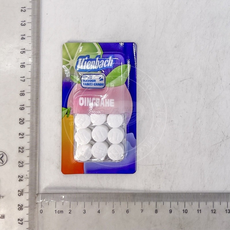 Fruit flavour sugar free candy