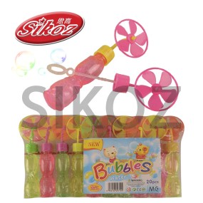 Cartoon Fan Toy Shape Soap Bubble Water