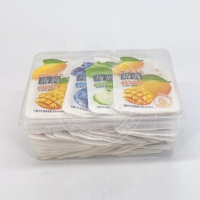 Green Apple, Blueberry, mango Flavored Konjak Jelly Slices