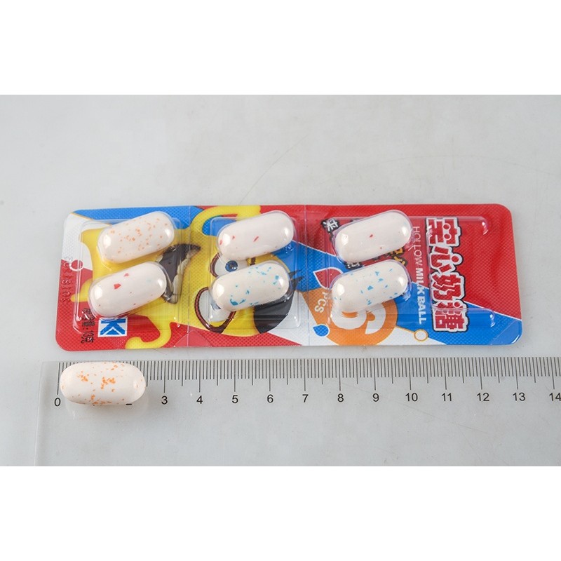 High Quality Good Taste  Capsule Milk Soft Candy