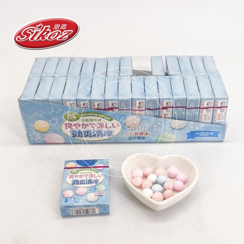 Mixed Fruit Flavor Sugar Free Refreshing Mint Candy