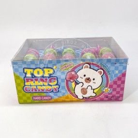 Top Ring Hard Candy Delicious and Fun joy Spins up Candy