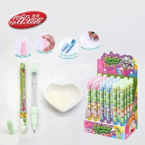 High Quality Pen Shaped Sugar Spray Candy and Ball Pen Toys