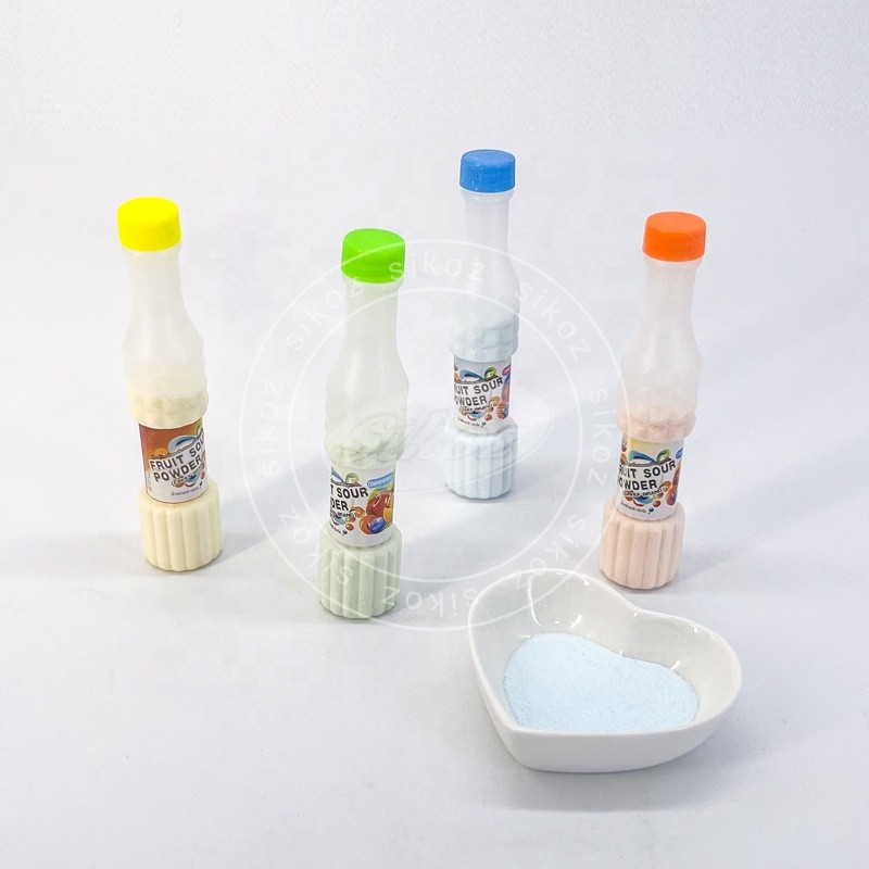 Multi Colored Bottled Powdered Sugar