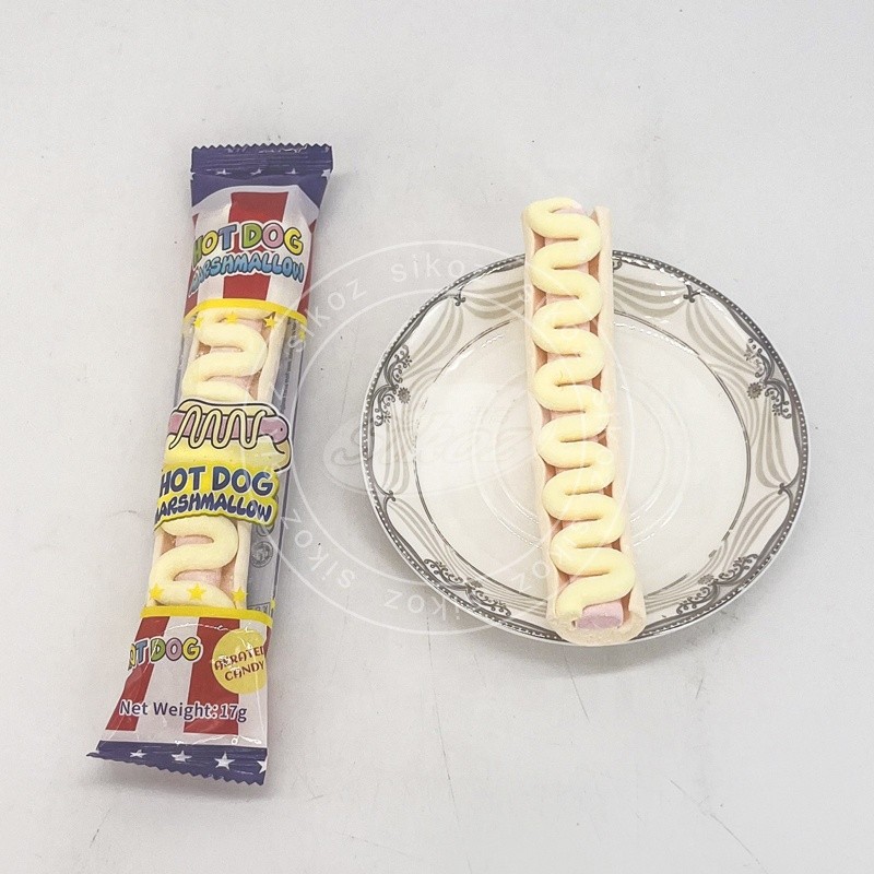Hot Dog Shaped  Long Marshmallows