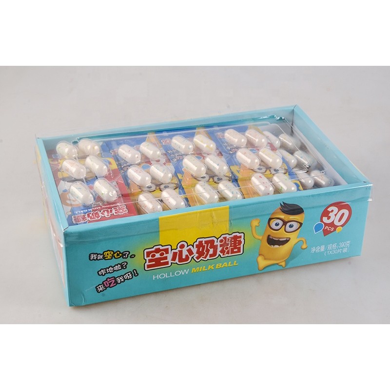 High Quality Good Taste  Capsule Milk Soft Candy