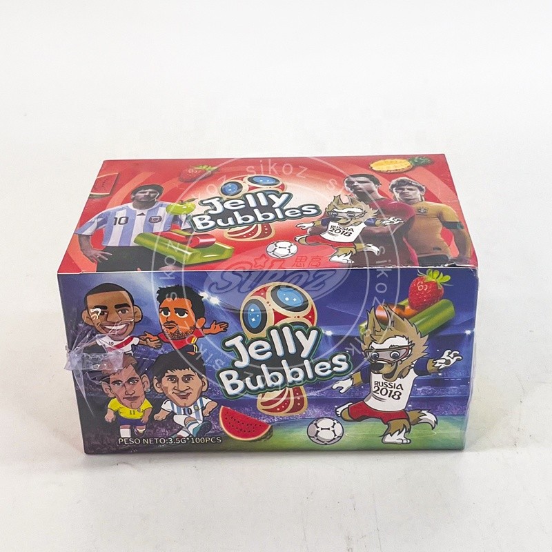 Jelly Jam Bubble Gum Watermelon Flavor Chewing Gum