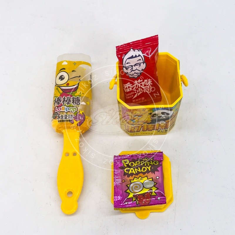 Candy Stick with Jam and Jumping Candy