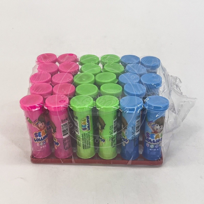 Colorful Lollipops and Seal