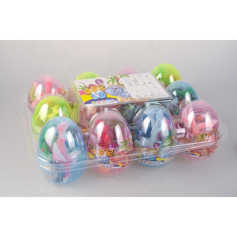 Wholesale Big Plastic Dinosaur Surprise Egg Toy Candy
