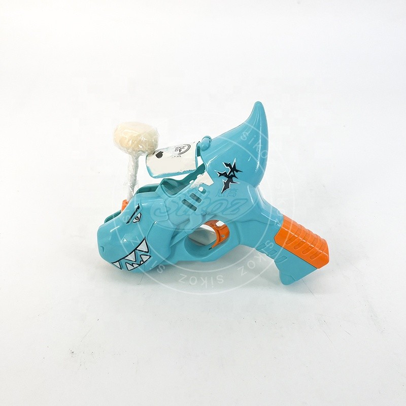 Gun Shaped Toy with Lollipop