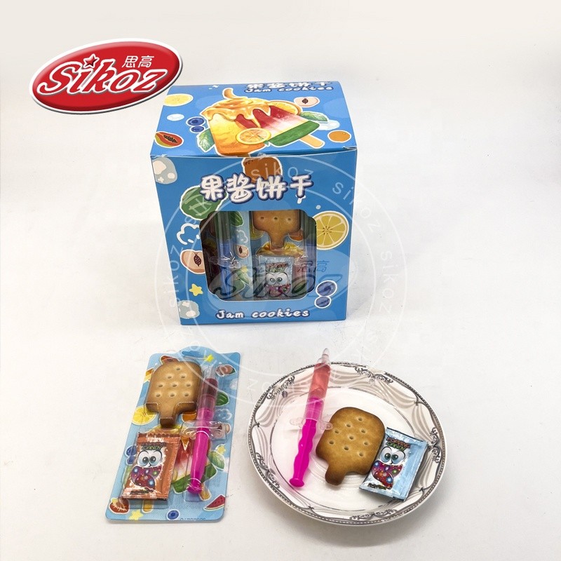Squeeze Jam, Cookies, and Popping Candy That Children love