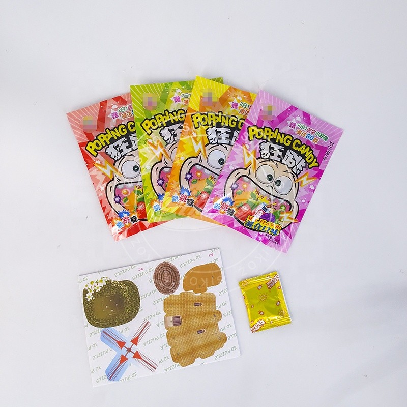 Wholesale New Popping Candy With 3D Puzzle