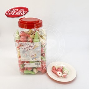 Ice Cream Shaped Sandwich Jam Marshmallows in Bottled