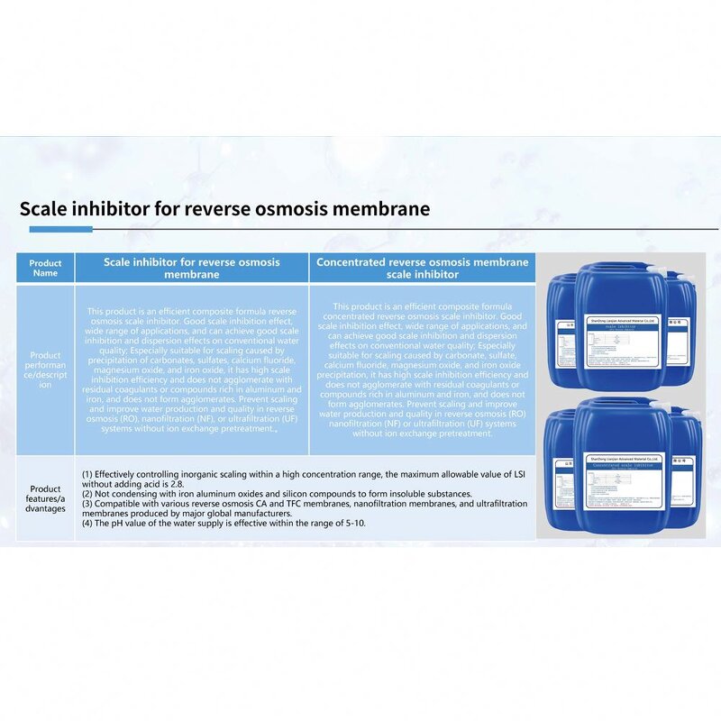 Anti-Scaling Agent Factory - Premium for RO Membranes High Stability
