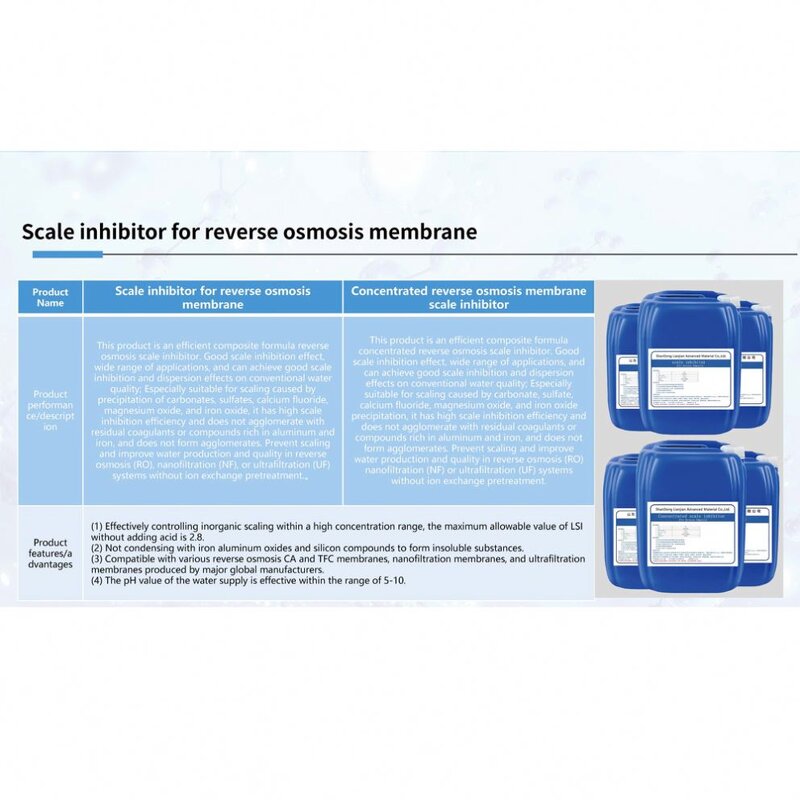 Scale Inhibitor Supplier - Eco-friendly Concentrated for RO Membrane