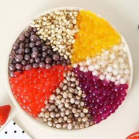 Blueberries Strawberries Bursting Pearls Manufacturer - Popping Boba Jelly Balls Bubble Tea