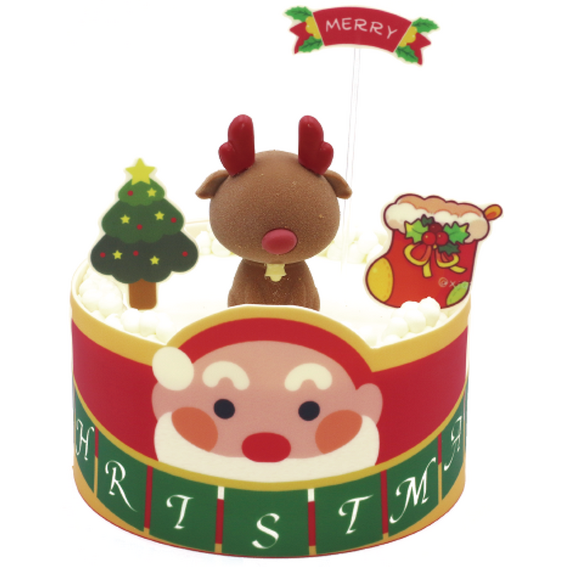 Santa Claus Chocolate Decoration Manufacturer - for Christmas Tree Cake Gift Box
