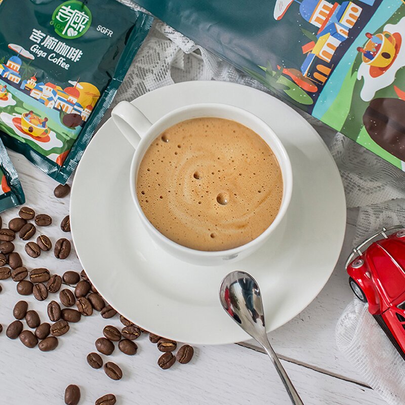 Malaysian Imported Instant Coffee Powder Supplier - 2-in-1 3-in-1 White Coffee Original Flavor