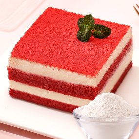 Red Velvet Cake Baking Flour Supplier - Premixed Powder Ingredients