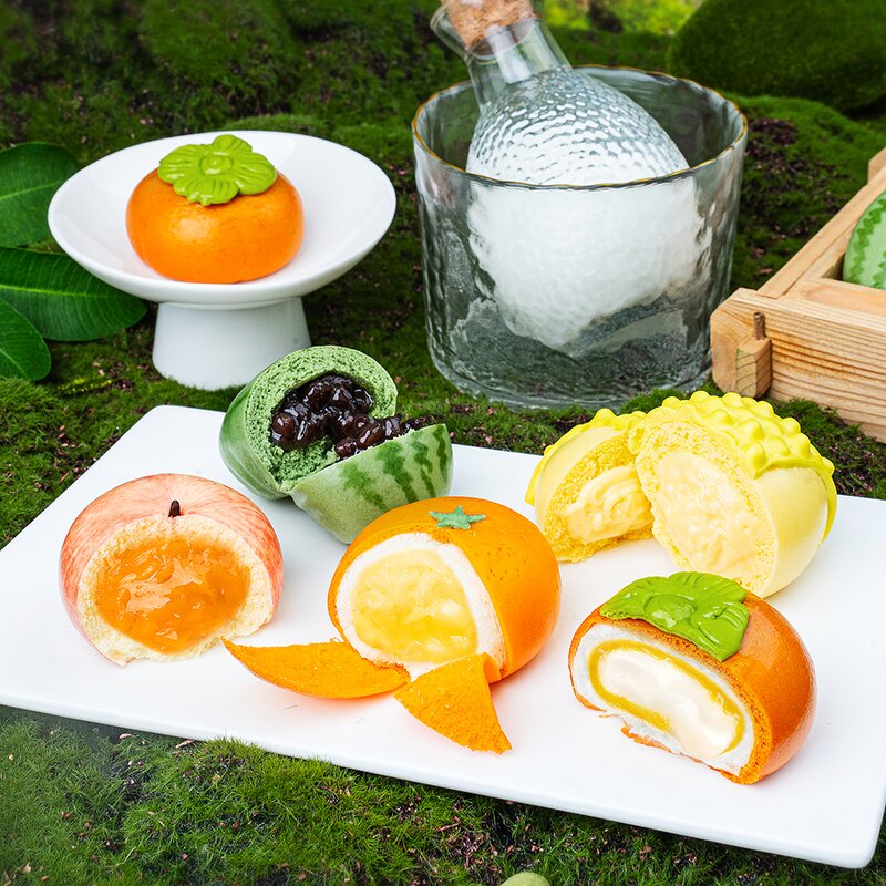 Chinese-style Filled Pastries Manufacturer - Quick-frozen Pastry Flour and Fruit-shaped Pastries