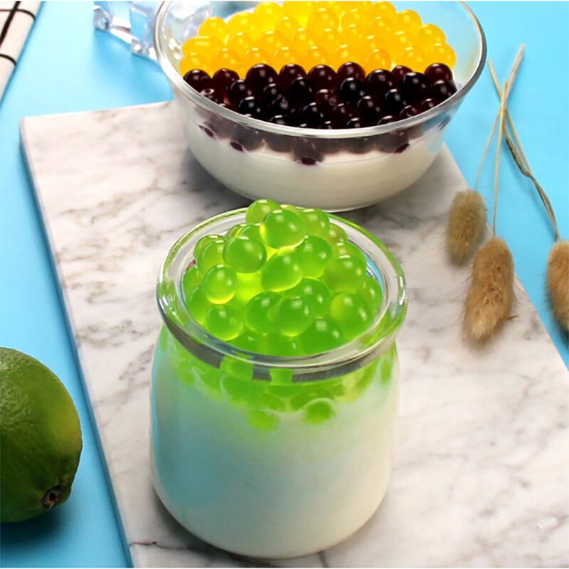 Bubble Tea Ingredients Manufacturer - Popping Boba Bursting Juicy Ball Mango Multiple Flavors