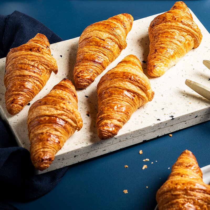 French Croissant Frozen Manufacturer - Small Croissant Baking Semi-finished Frozen