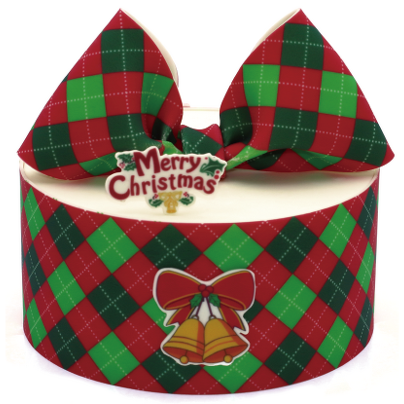 Christmas Chocolate Cake Decoration Supplier - Edible Christmas Tree Santa Claus Plugin