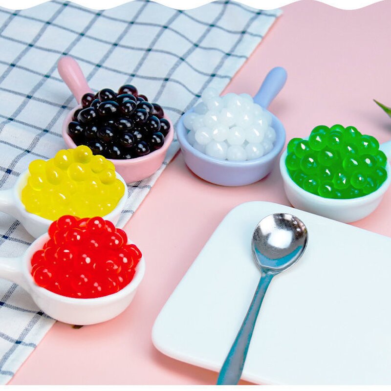 Bubble Tea Ingredients Manufacturer - Popping Boba Bursting Juicy Ball Mango Multiple Flavors