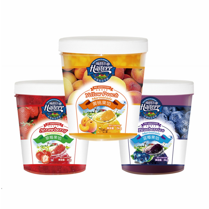 Baking Store Specials Supplier - Pasty Strawberry Jam Blueberry Jam Bread Grapefruit Puree