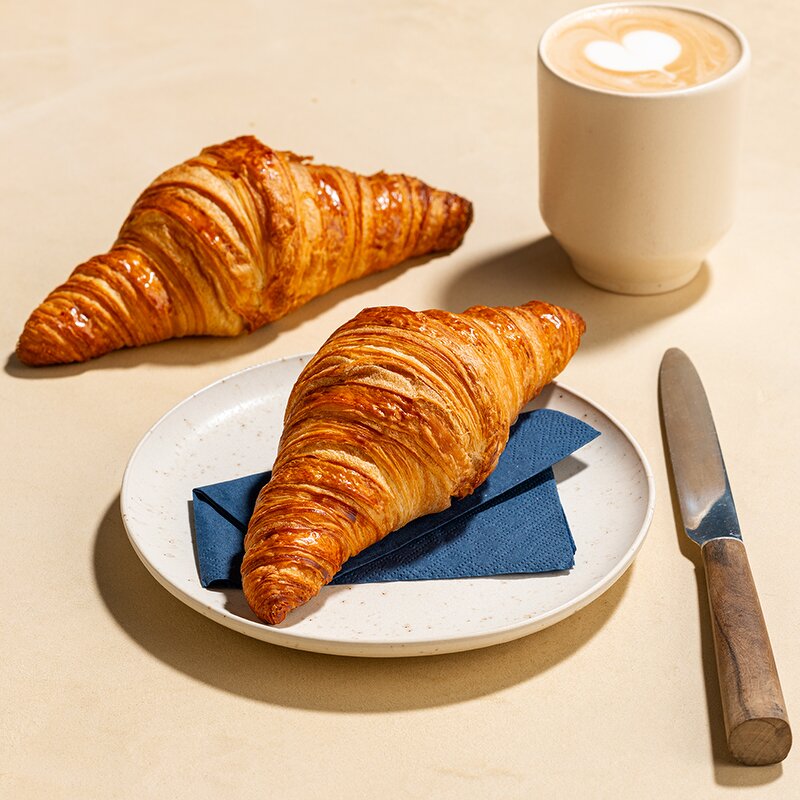 Croissant Frozen French Supplier - Small Croissant Raw Baking Semi-finished Pastry