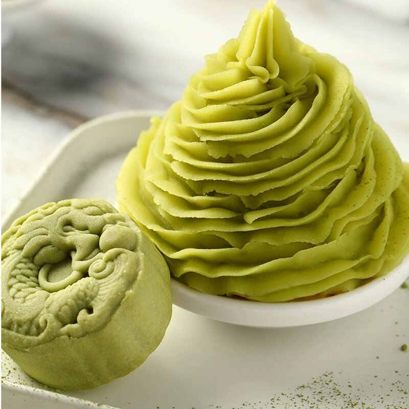Baking Raw Materials Supplier - Red Bean Soup Taro Bread Green Ball Stuffing Moon Cake Filling